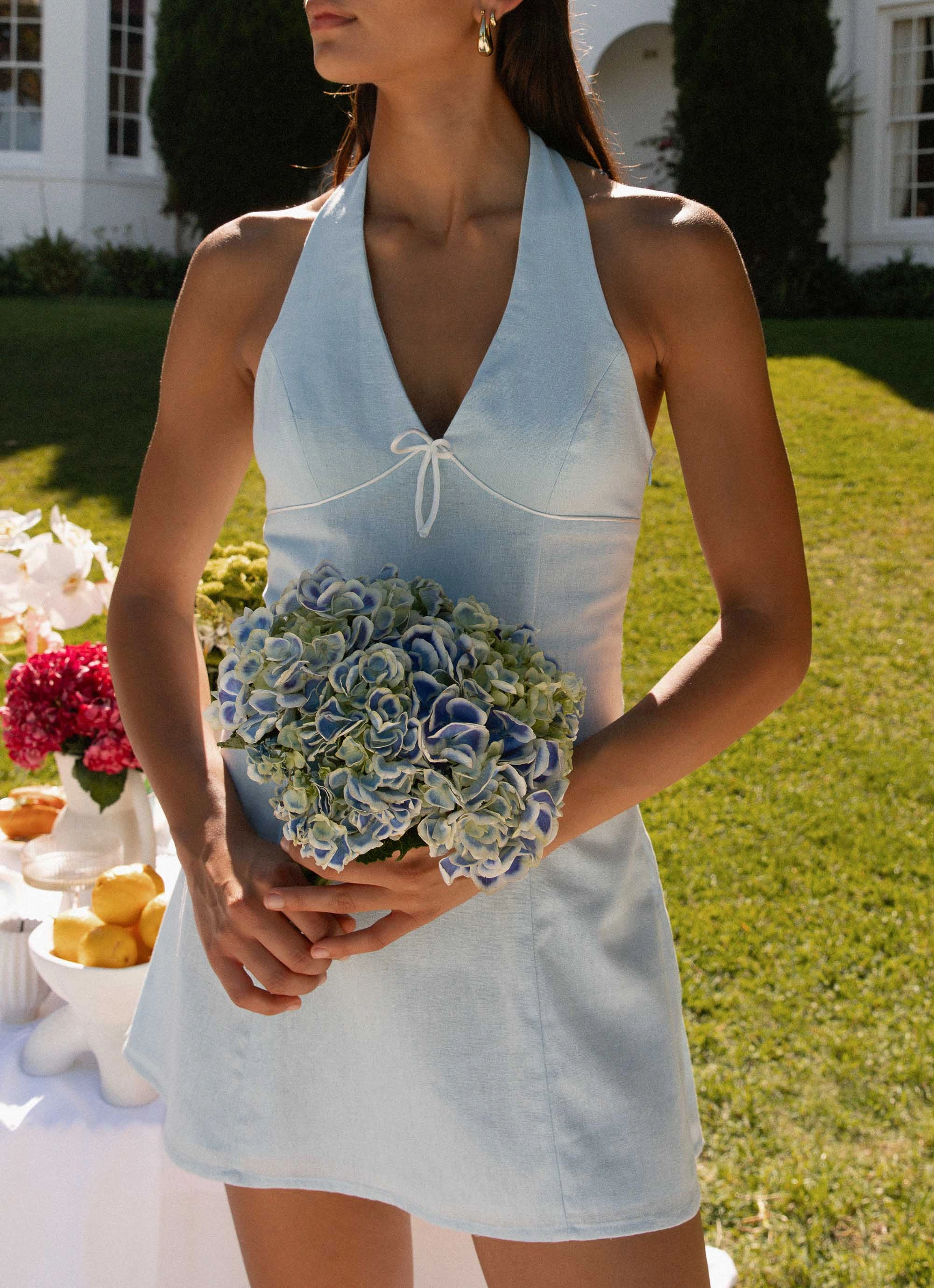 Bronte Mini Dress - Blue City Mood