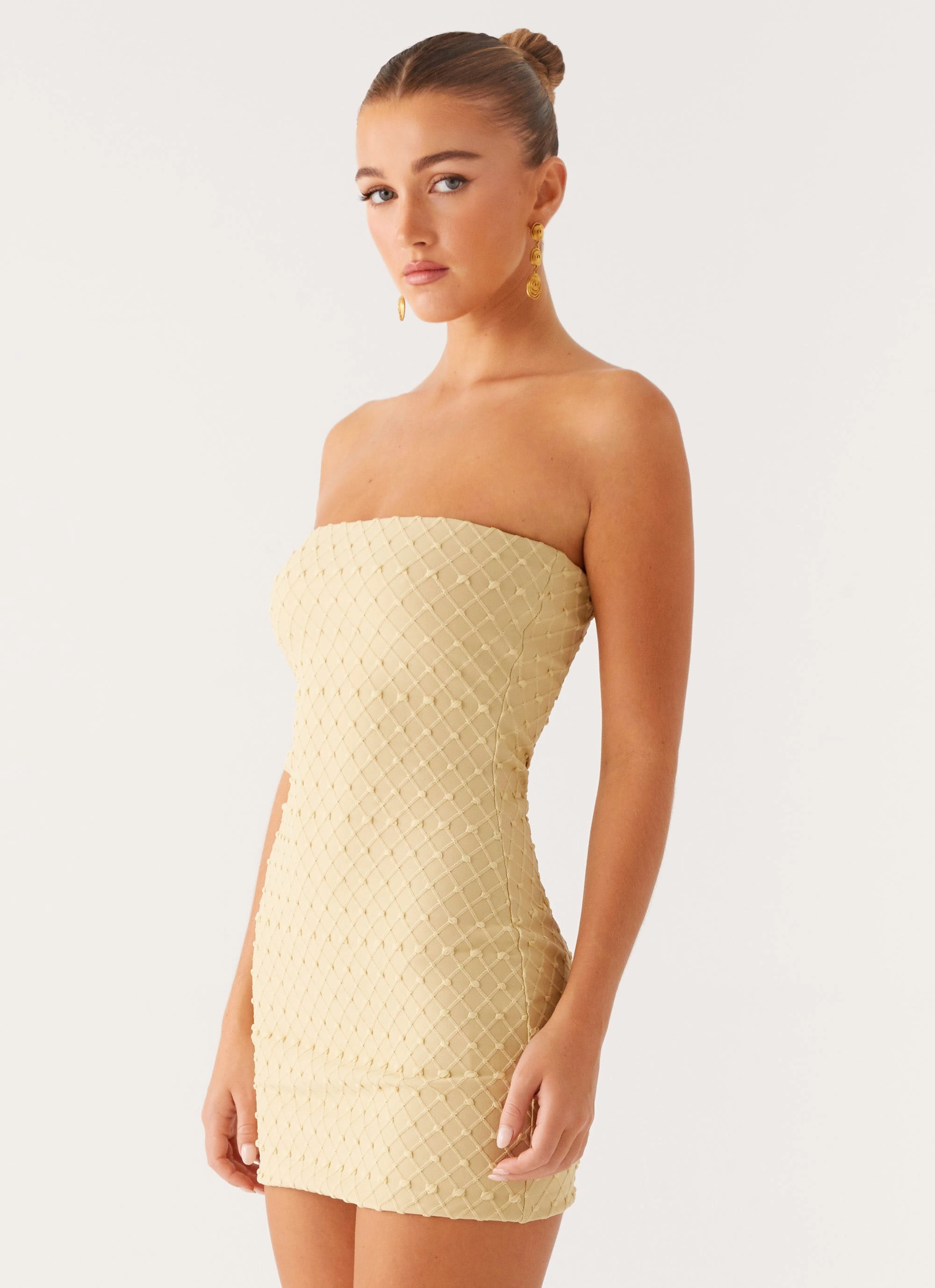 Light Flow Open Design Kamari Mini Dress - Sage