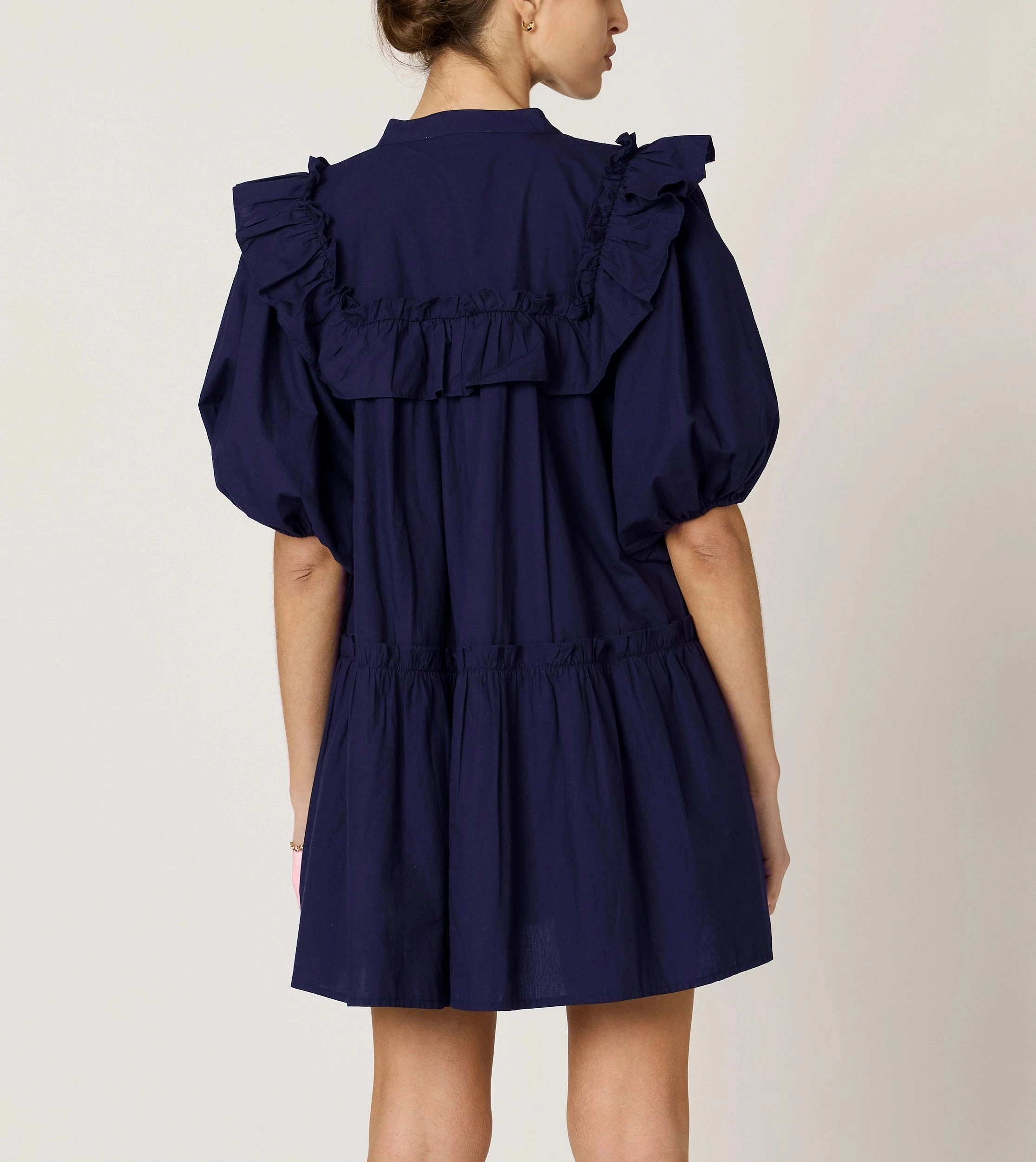 Fitted Design Tatiana Mini Dress | Navy