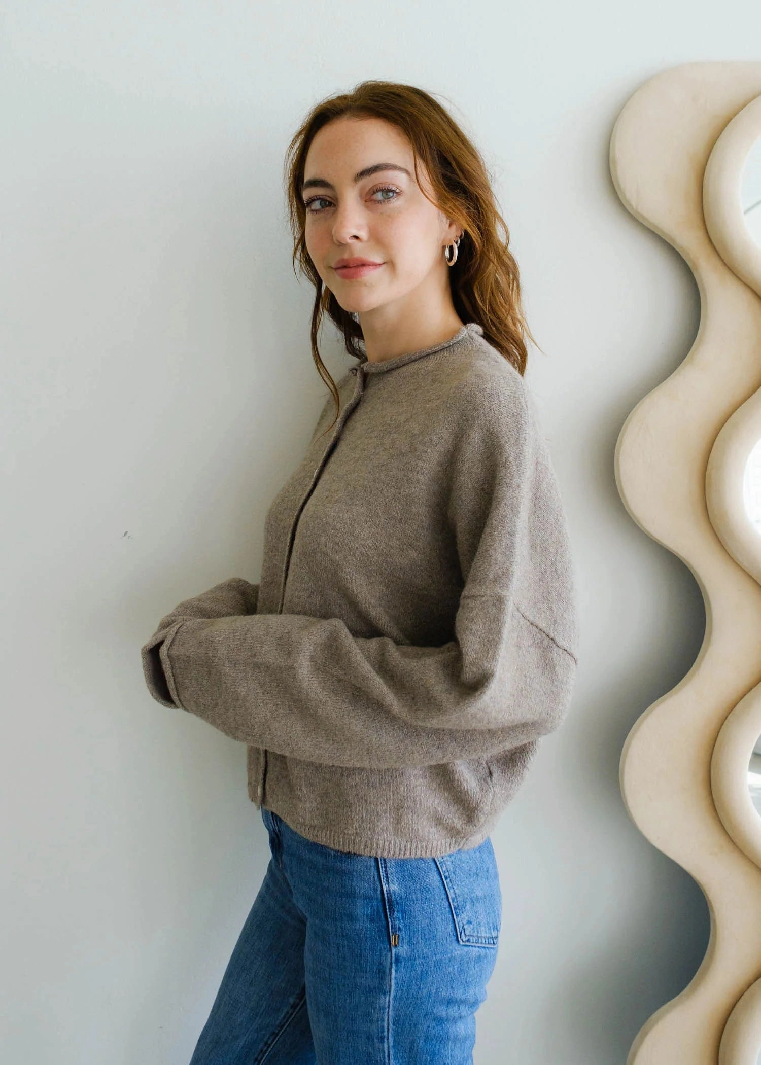 Piper Cardigan - Mocha All Season Knitwear
