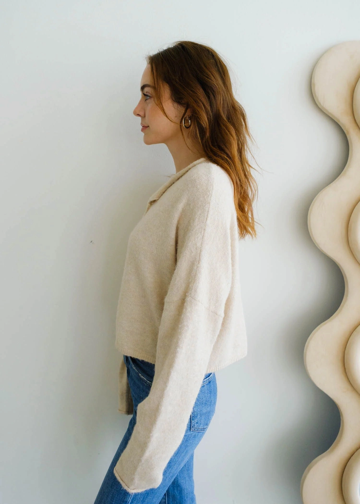 Snug Layers Winter Fashion Must-Have Piper Cardigan - Natural