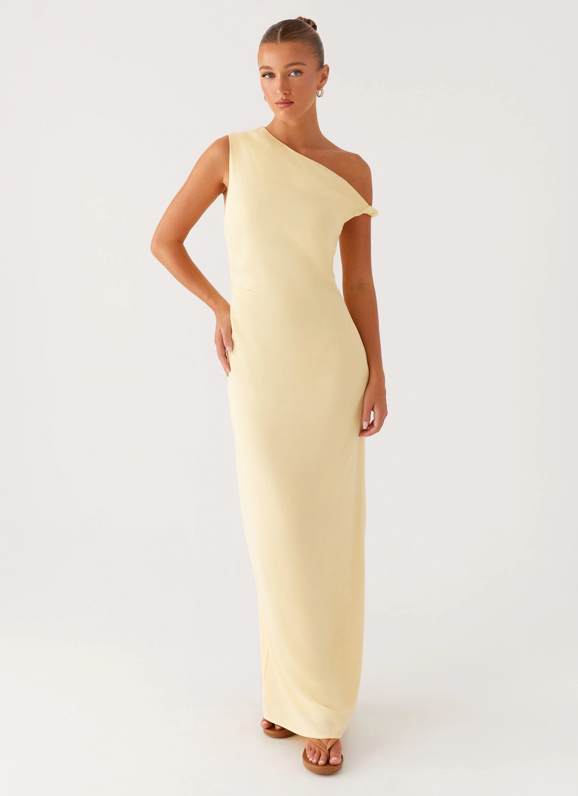 Perfect Style Wear Mckenna Maxi Dress - Yellow