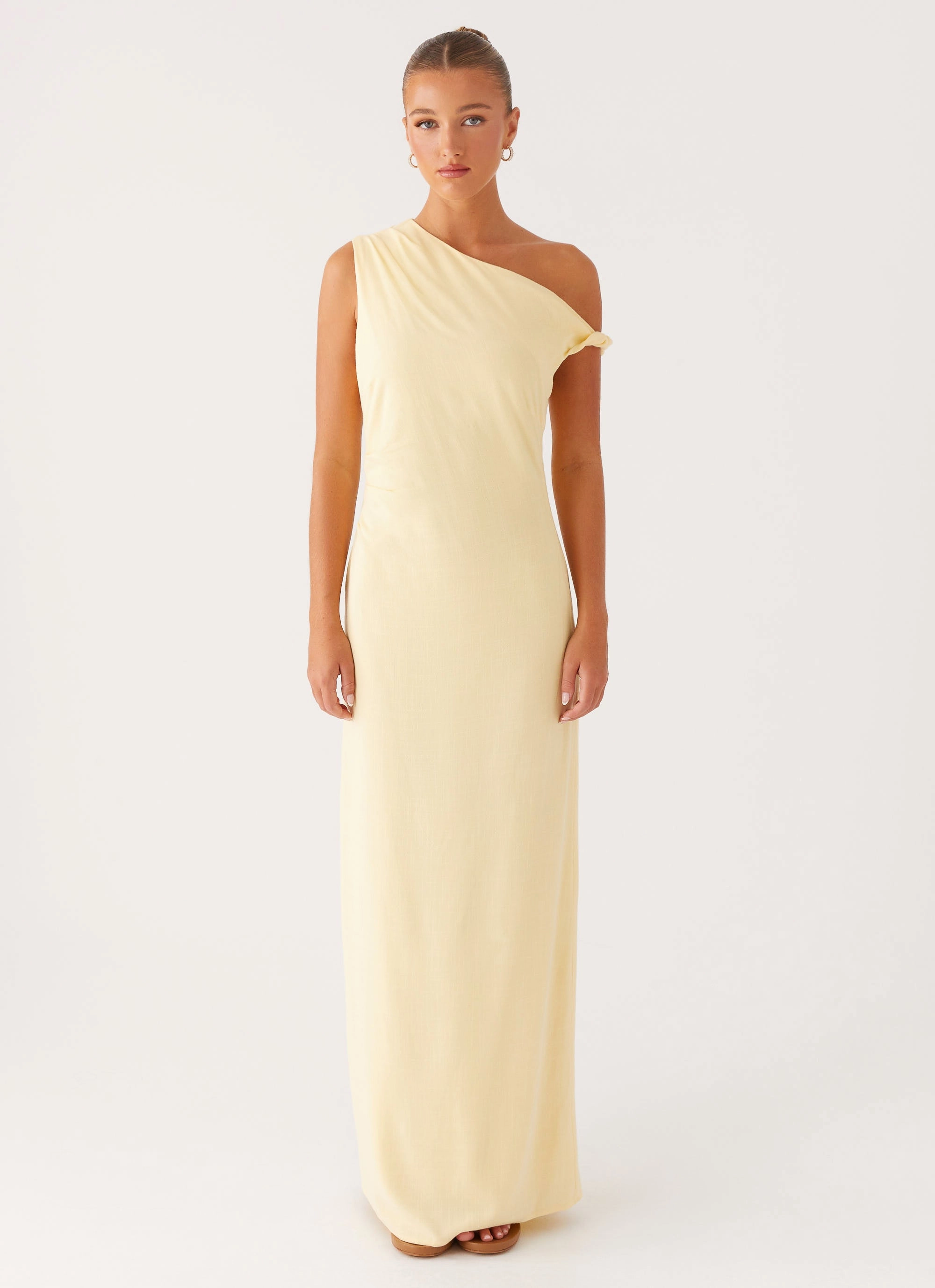 Mckenna Maxi Dress - Yellow Breathable