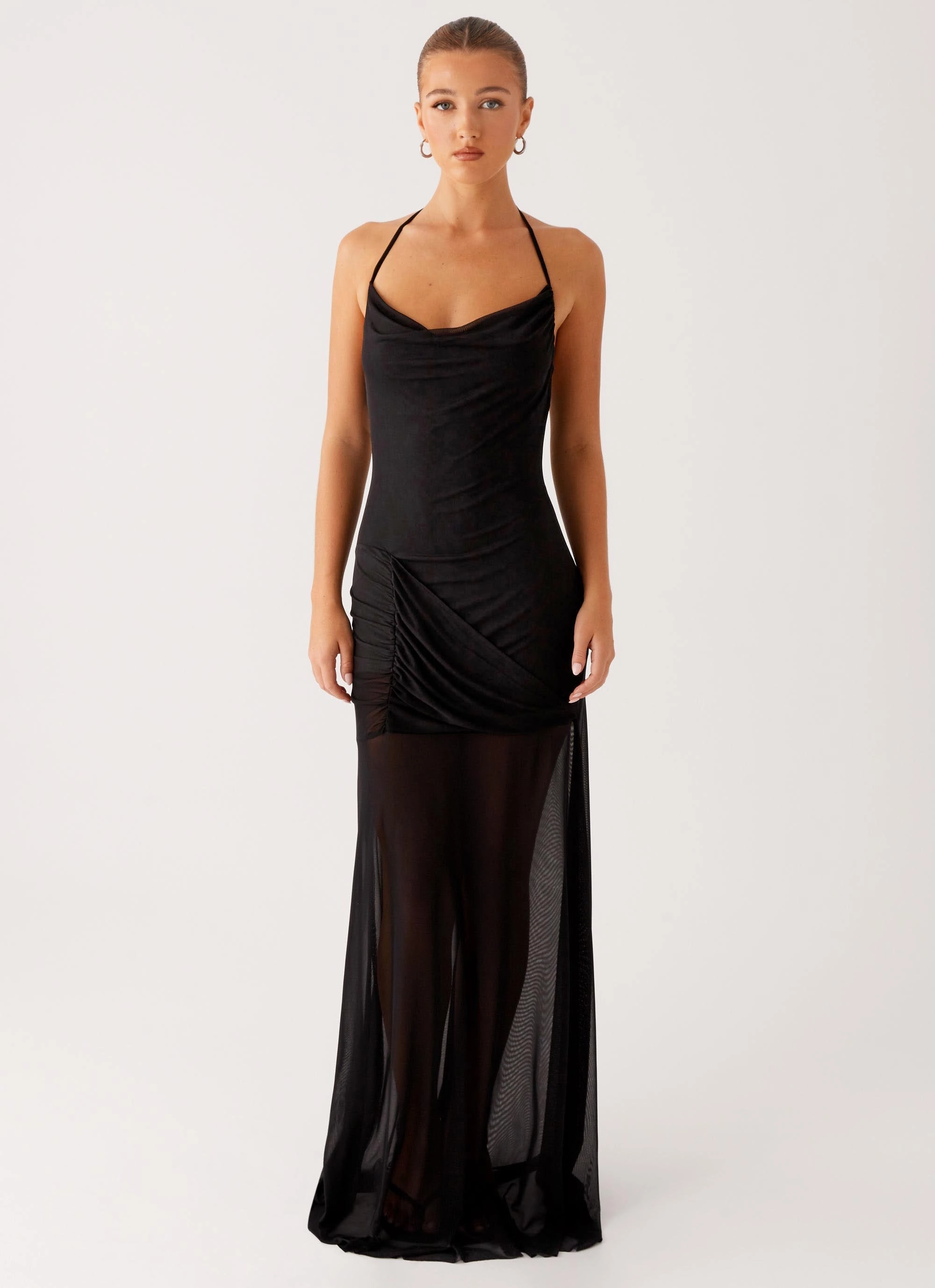 Mckinley Maxi Dress - Black Modern Wear