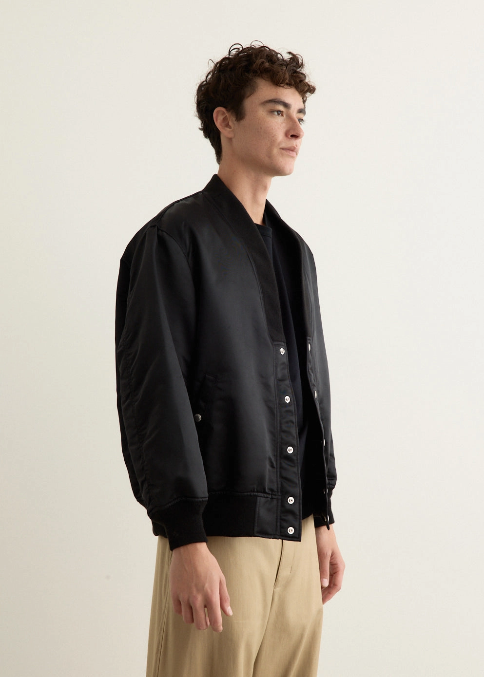 Cotton Nylon Double Twill Bomber AllPurposeFastening