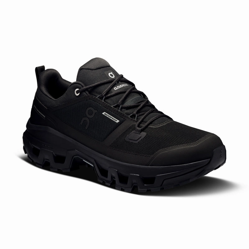 orthopedic Pose Ready Men's Cloudrock Low Waterproof Black/Black