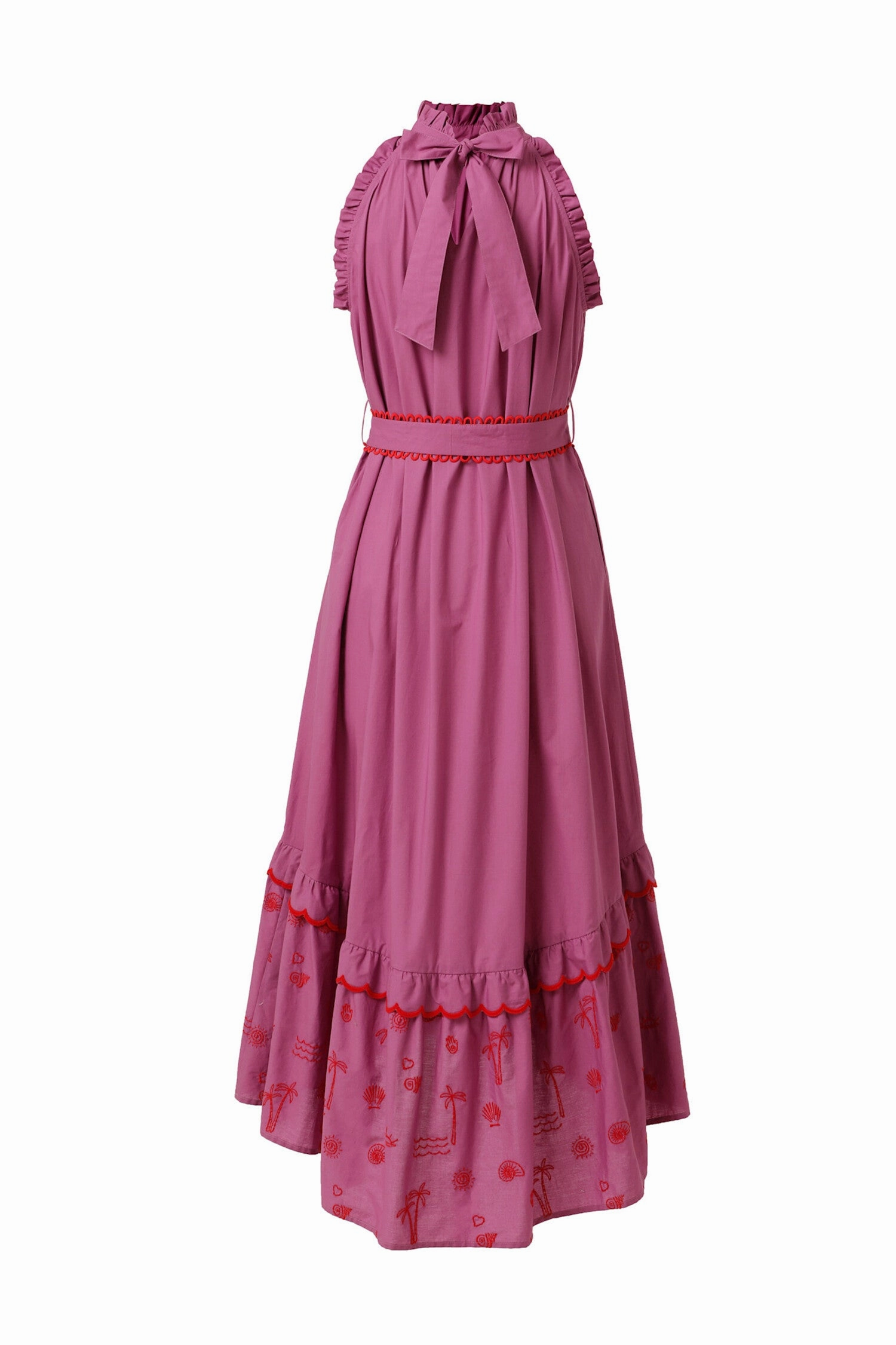 Celine Dress in Mulberry Classic Cut