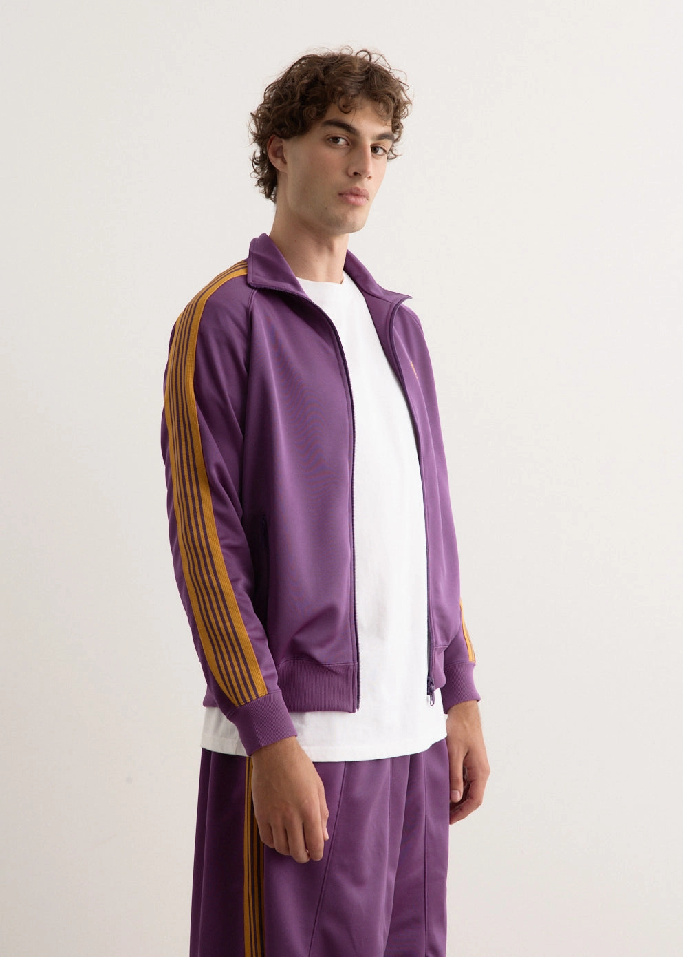 Cold Outfit Poly Smooth Track Jacket