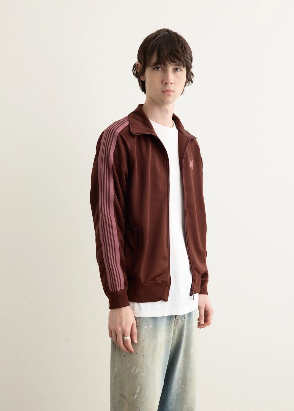 Poly Smooth Track Jacket Adjustable Hood