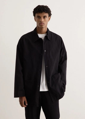 Fleece Lined Interior Post Work Twill Jacket