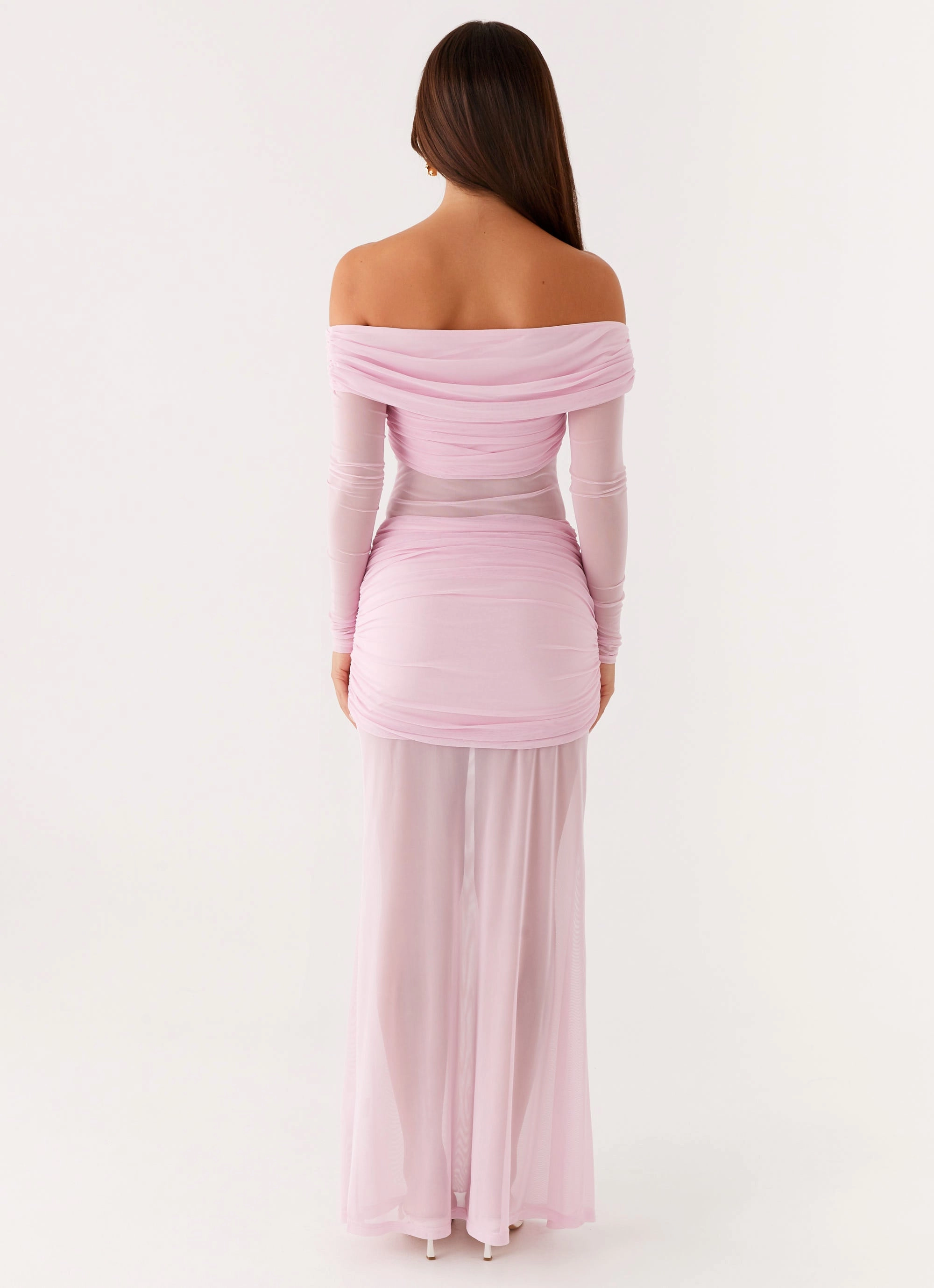 Alter Ego Maxi Dress - Pink Flower Grace Airy Base