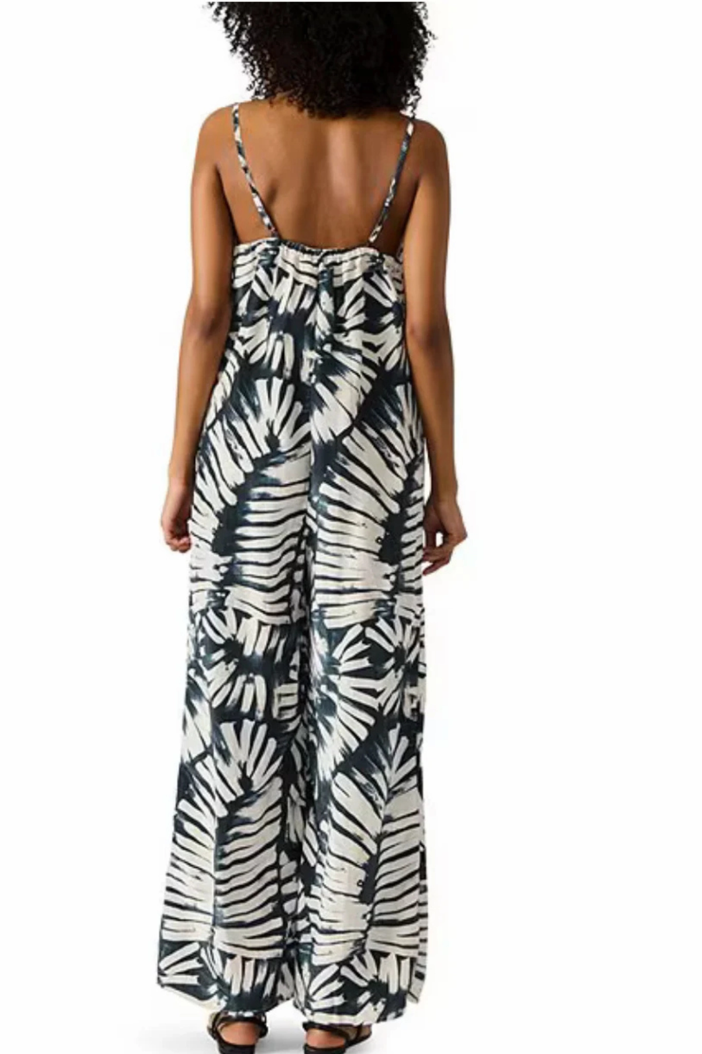 Go To Wear Simple Style Desdemona Jumpsuit in Black/White