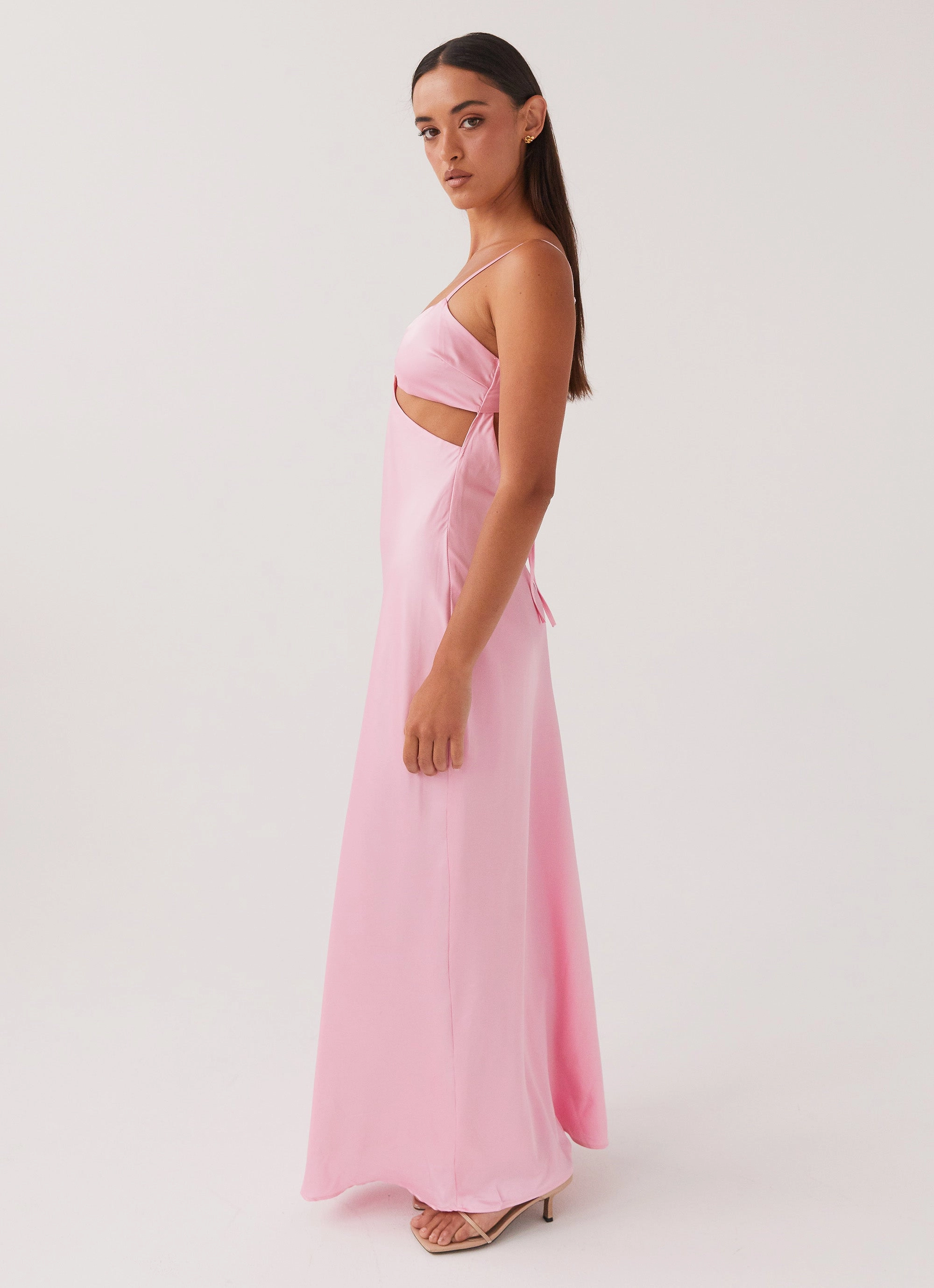 Japan Cool Pretty In Pink Maxi Dress - Rose Quartz