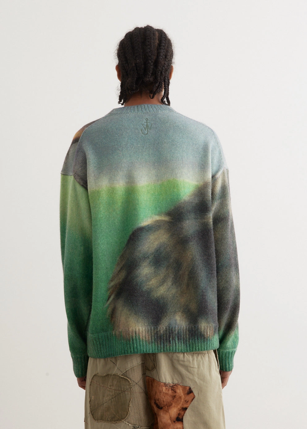 Printed Jumper Layered Knit Structure