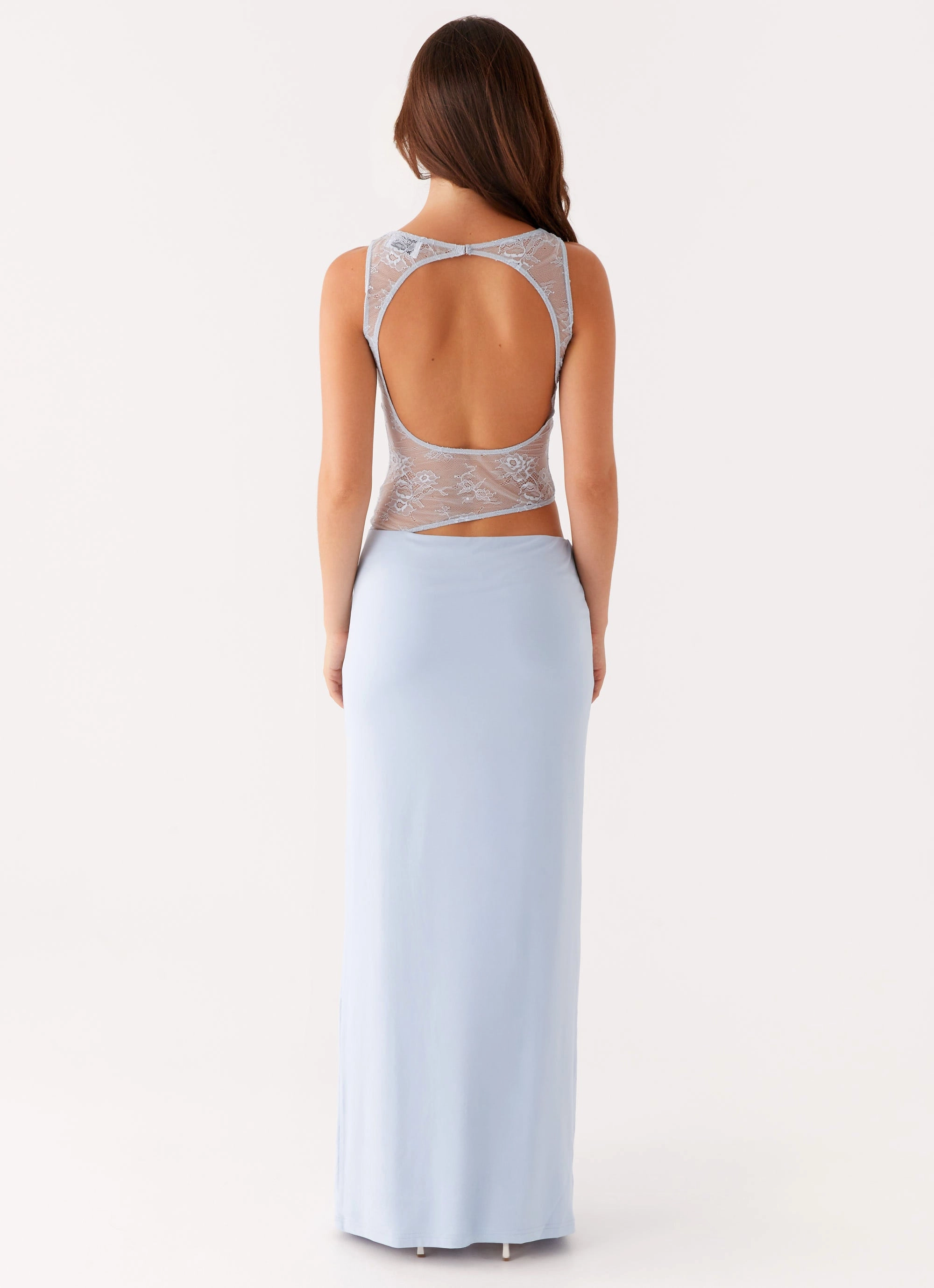 Prophecy Maxi Dress - Blue Light Weight