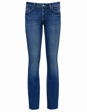 LAGENCE Sneeki Low Rise Straight Leg Jeans In Hasting All Day Comfort