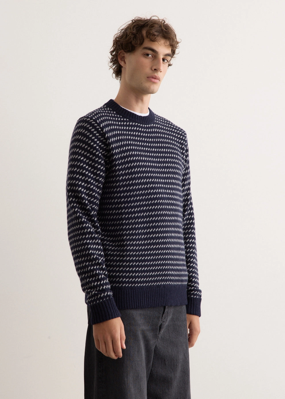 Eco Friendly Fibers Recycled Wool Blend Sweater