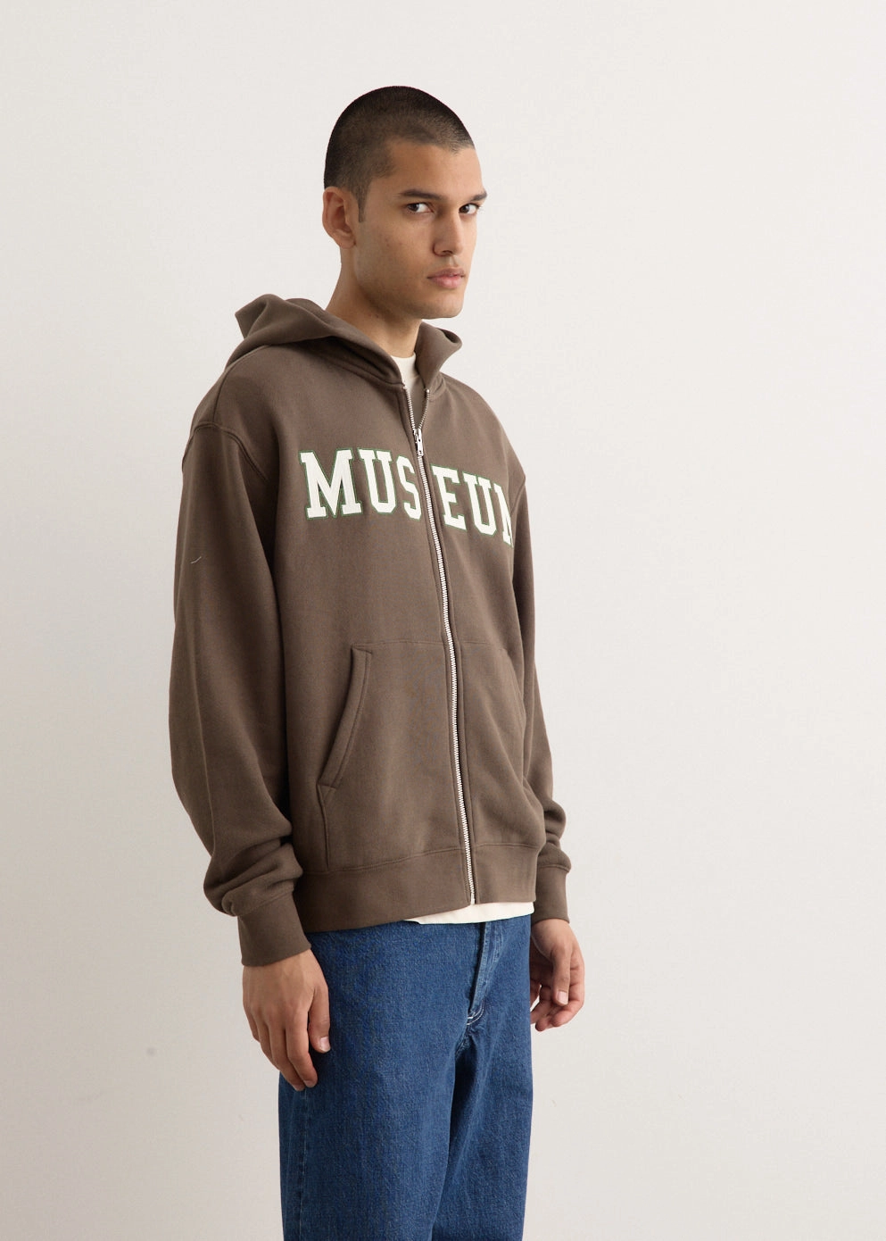 Museum Zip-Up Hoodie Universal Fit Framework