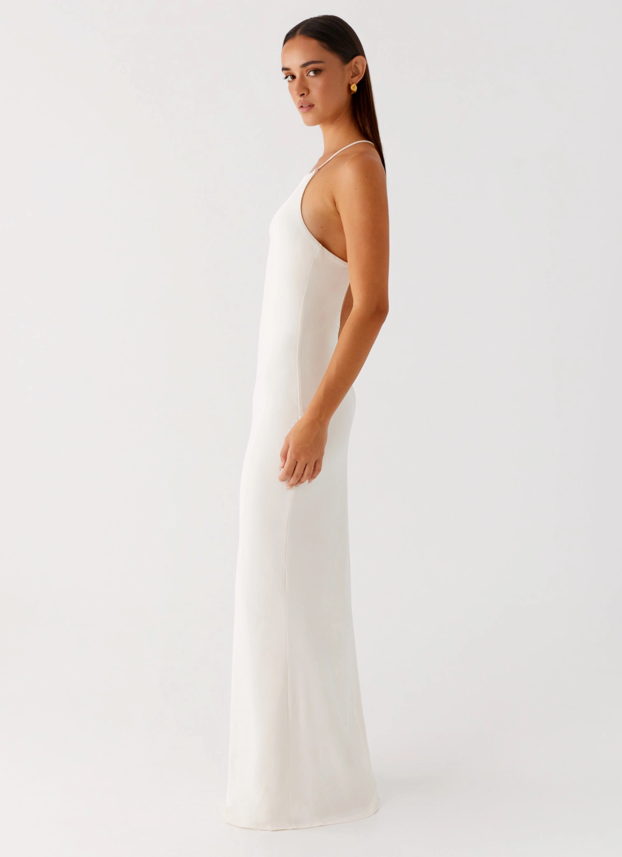 Raffa Pearl Maxi Dress - Ivory Fresh Mood