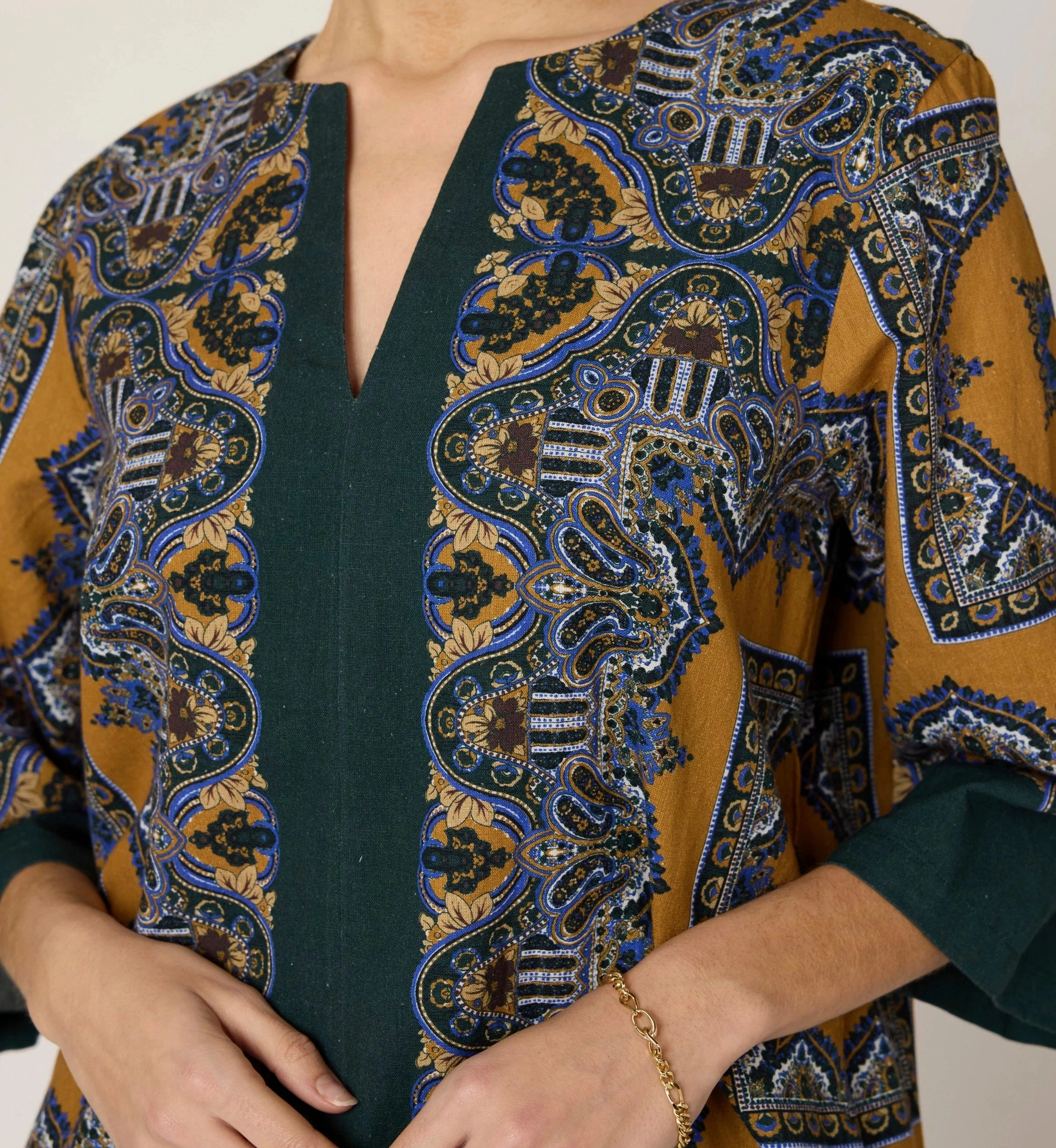 Empire-Waist Texture Soft Raissa Mini Dress | Mercado