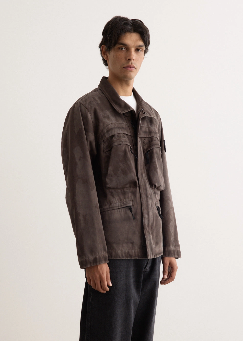 Raso Gommato 3L Laser Camo Field Jacket WaterproofDesign Long Lasting Shape Retention