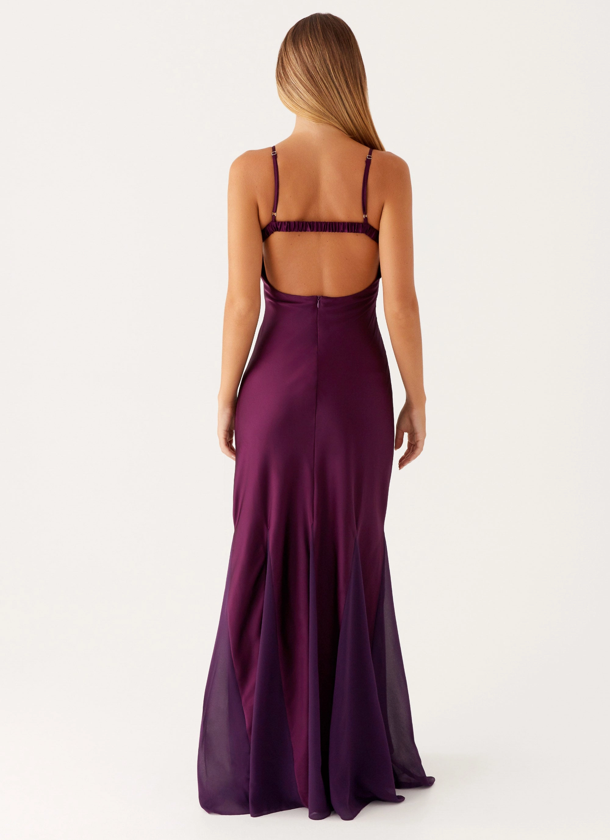 Pure Motion Ravello Maxi Dress - Mulberry