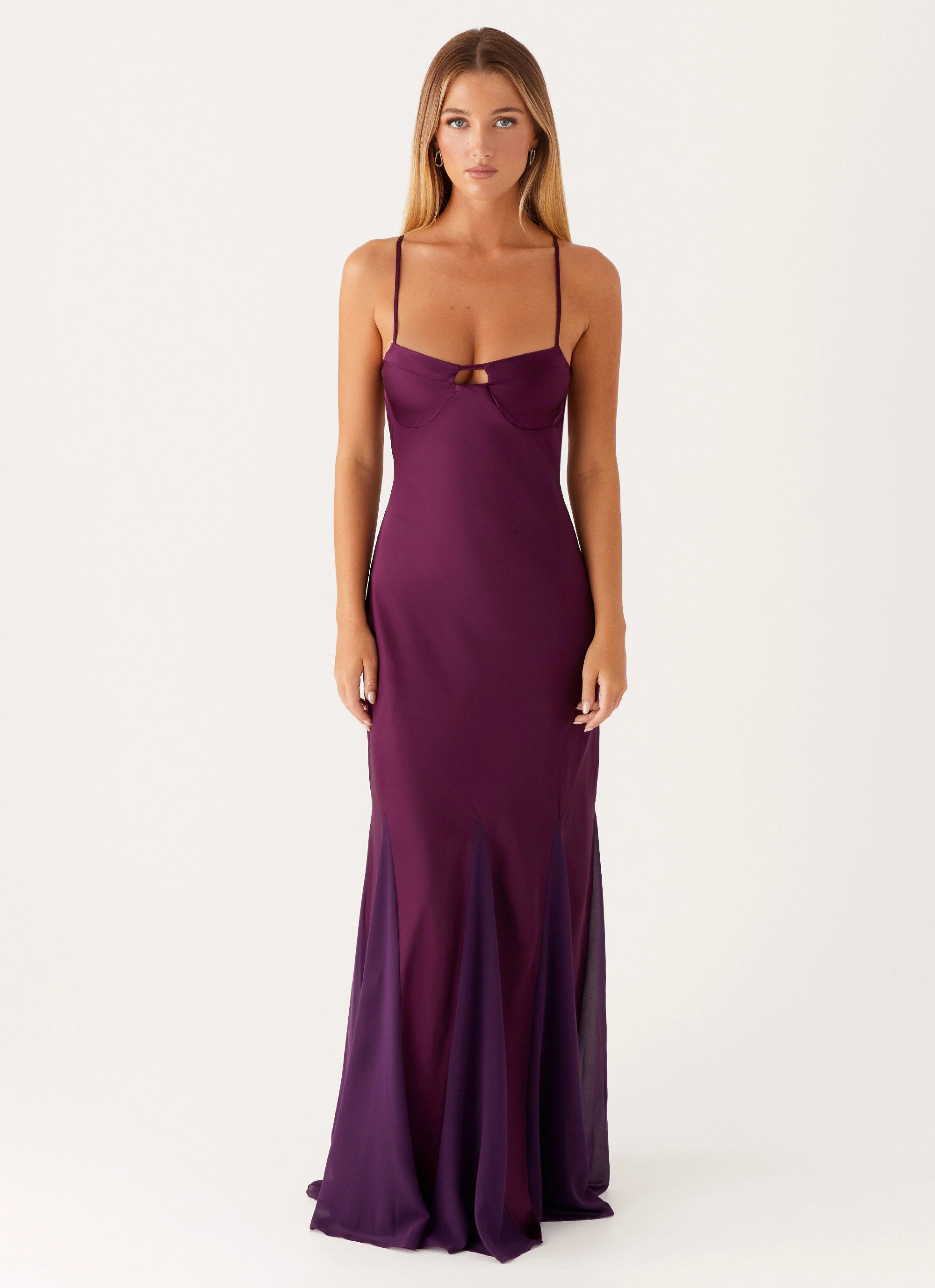 Chic Comfort Look Ravello Maxi Dress - Mulberry
