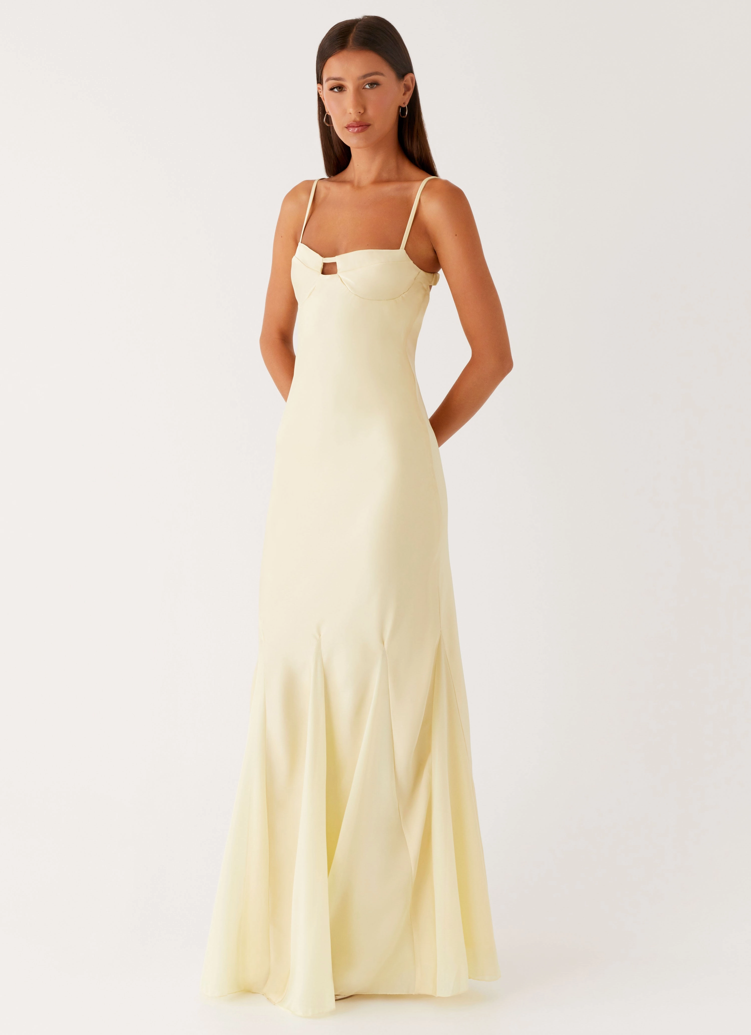 Ravello Maxi Dress - Sunny Yellow Year Rounder Elegant Piece