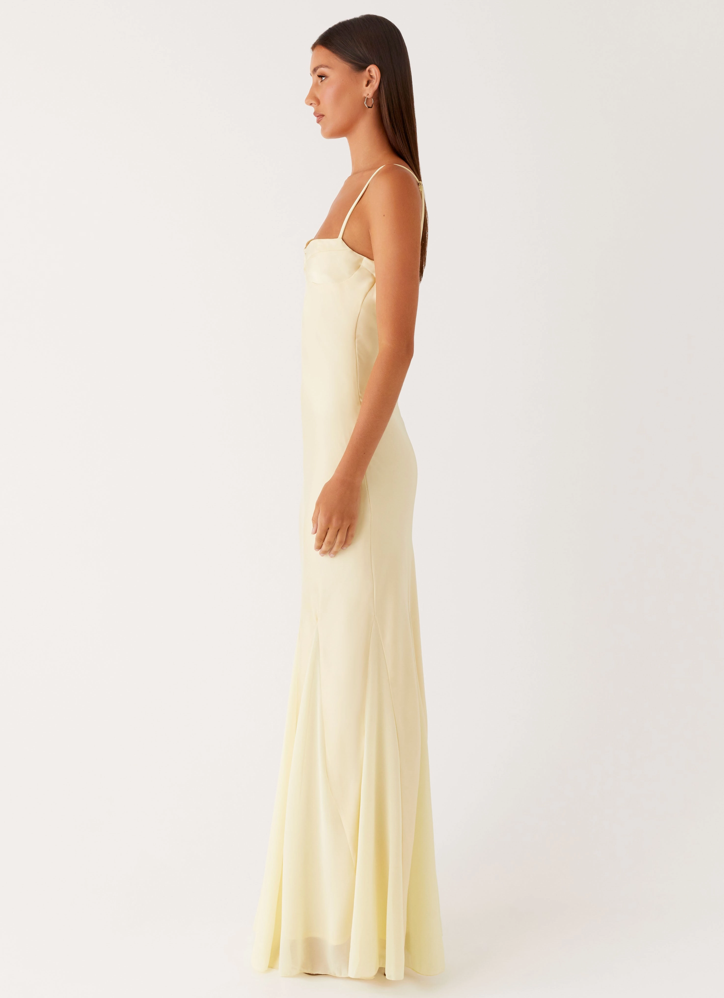 Ravello Maxi Dress - Sunny Yellow Chic and Simple Tall-Fit