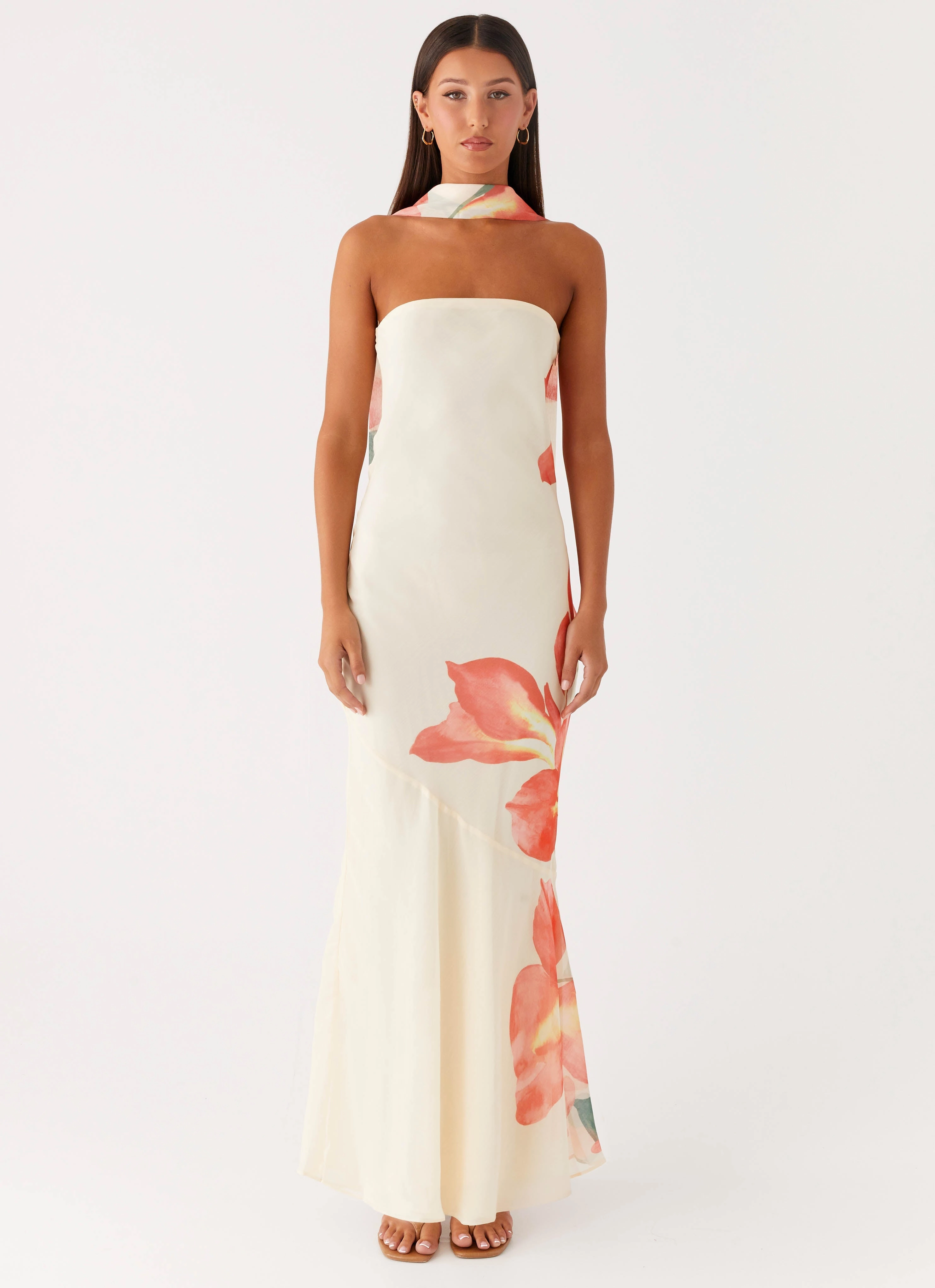 Stylish Cut Under The Pagoda Maxi Dress - Siena Floral