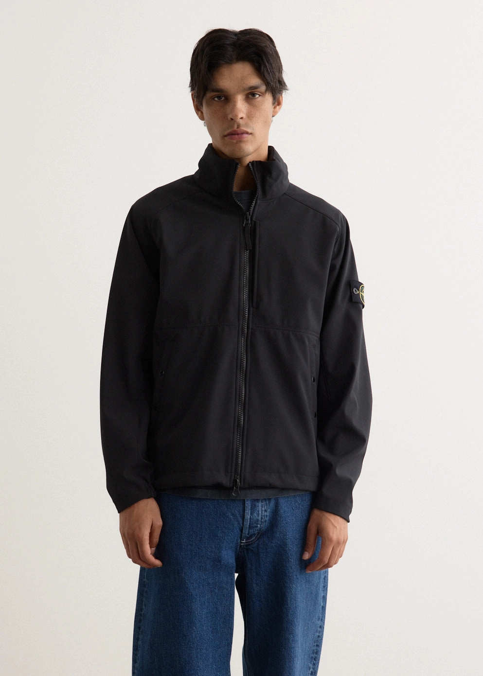 Flexible Shoulder Panels Weather resistant Recycled Nylon Rep Blouson
