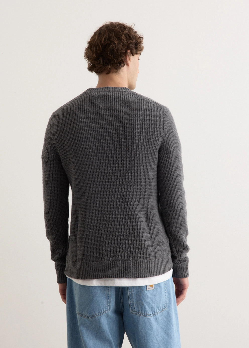 Recycled Wool Blend Sweater Temperature Regulating