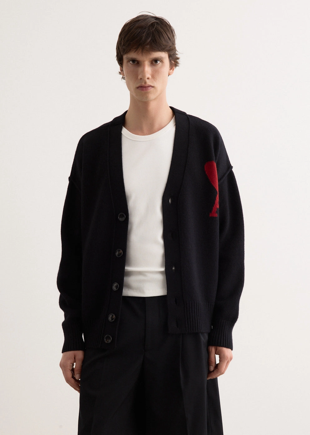 Red ADC Cardigan Timeless Look