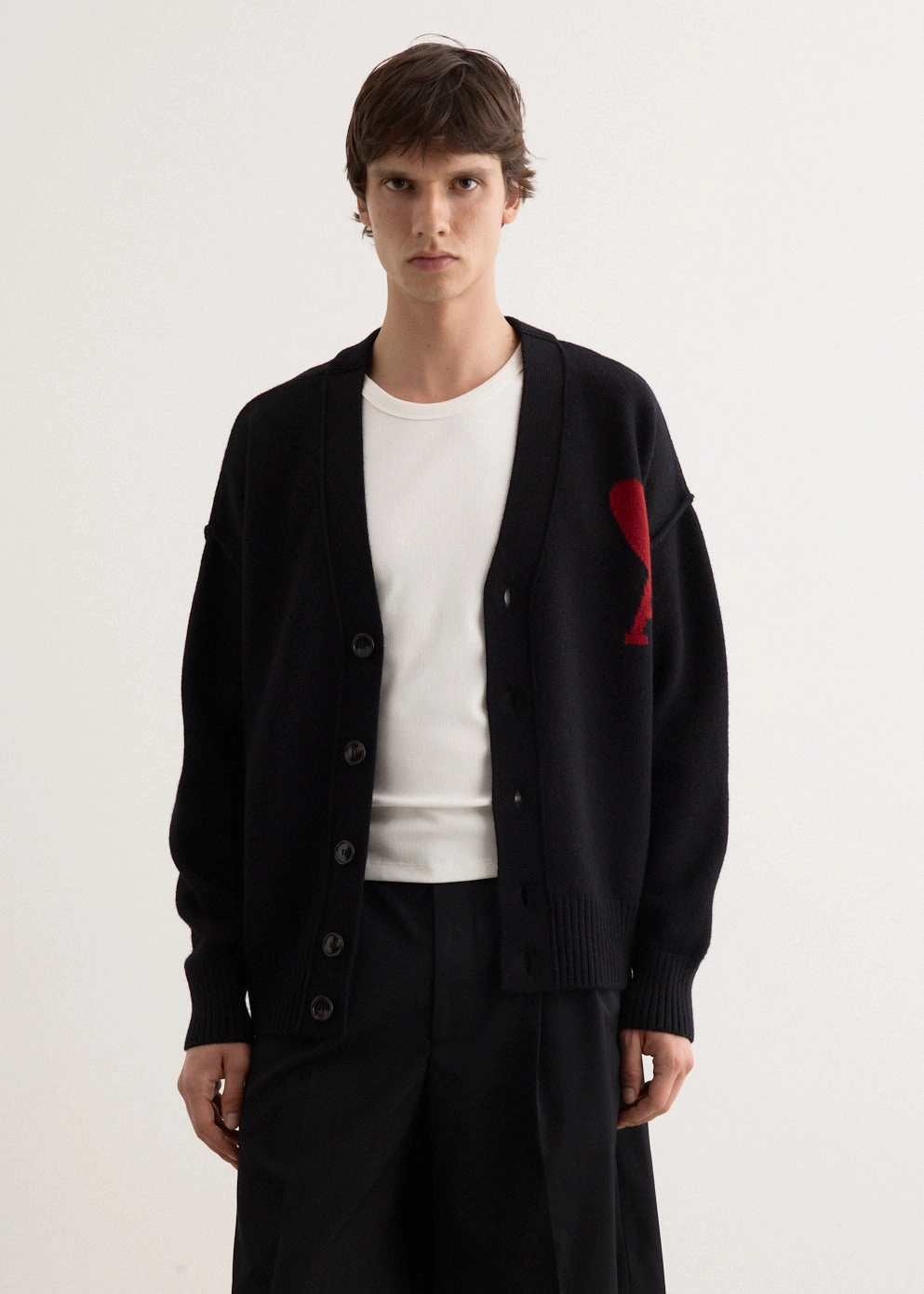 Compact Design Red ADC Cardigan