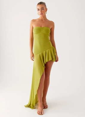 Reeva Mini Dress - Green Classic-style