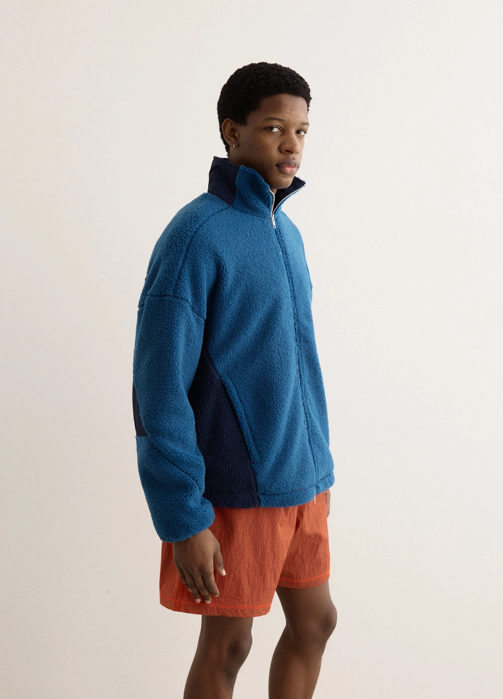 Adams Blvd Polar Fleece Jacket Multi Pocket Layout Modular Layering System