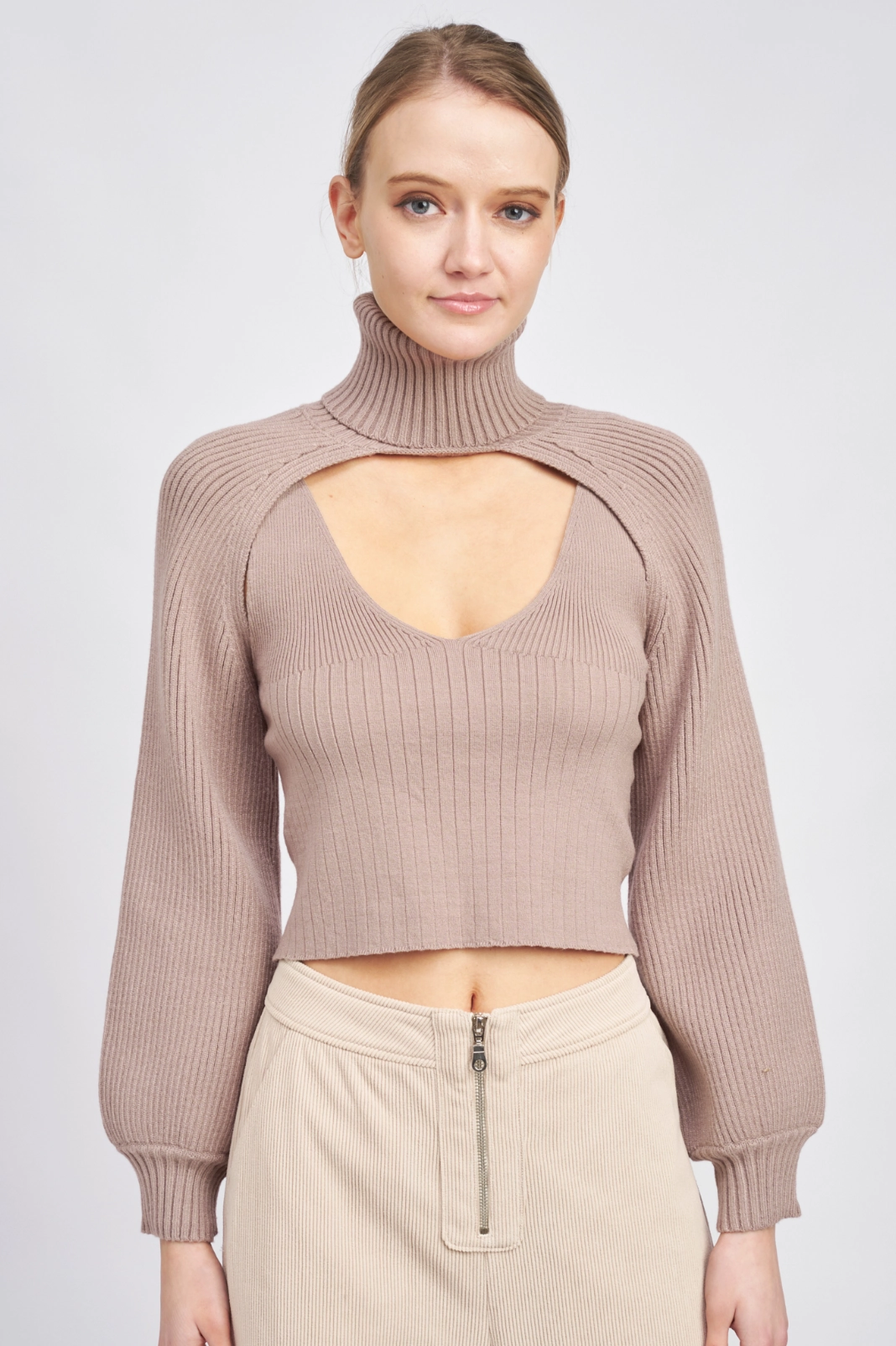Knit Tank Bolero Set Seasonal Comfort