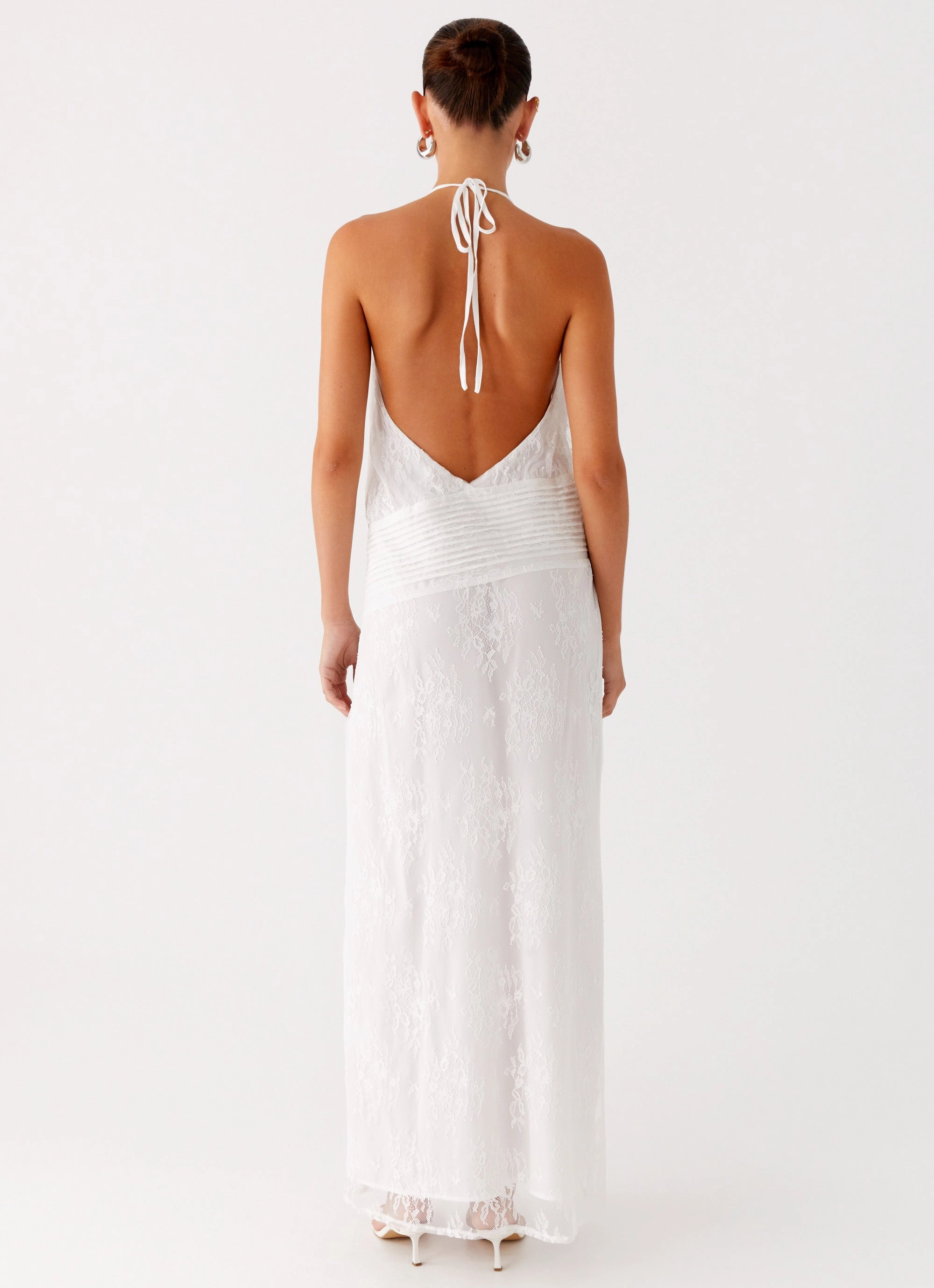 Reinhart Halter Maxi Dress - White Formal-look
