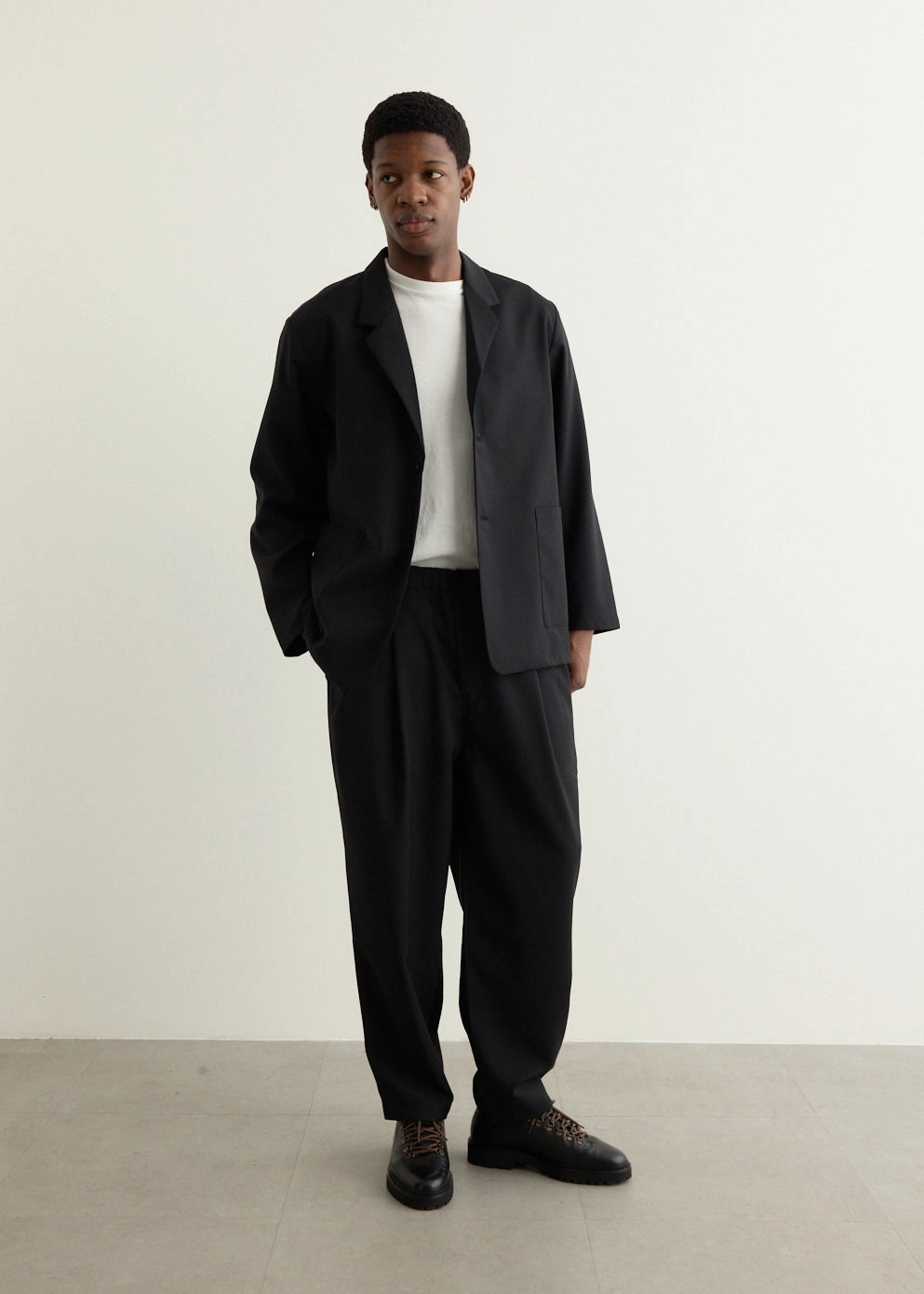 Clean Jacket Detail Relaxed 2B jacket