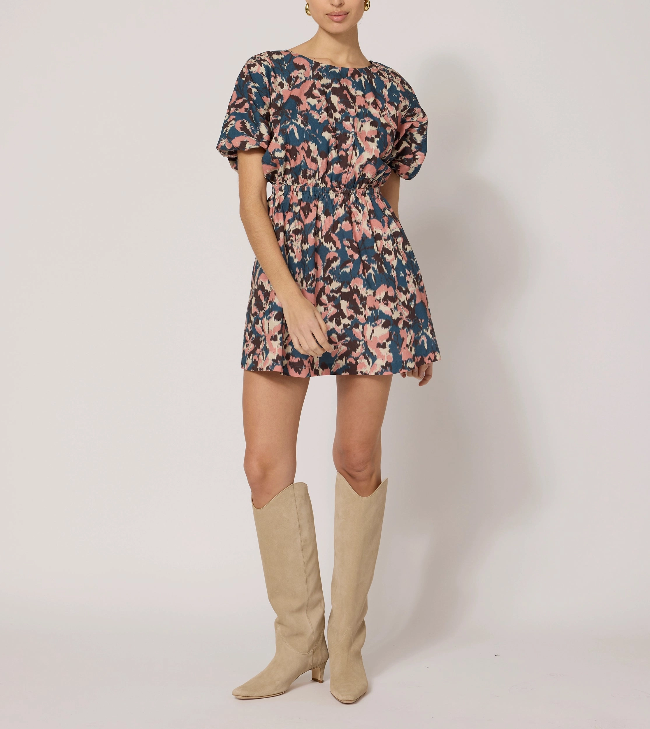 Fitted Style Kimberly Mini Dress | Le Jules