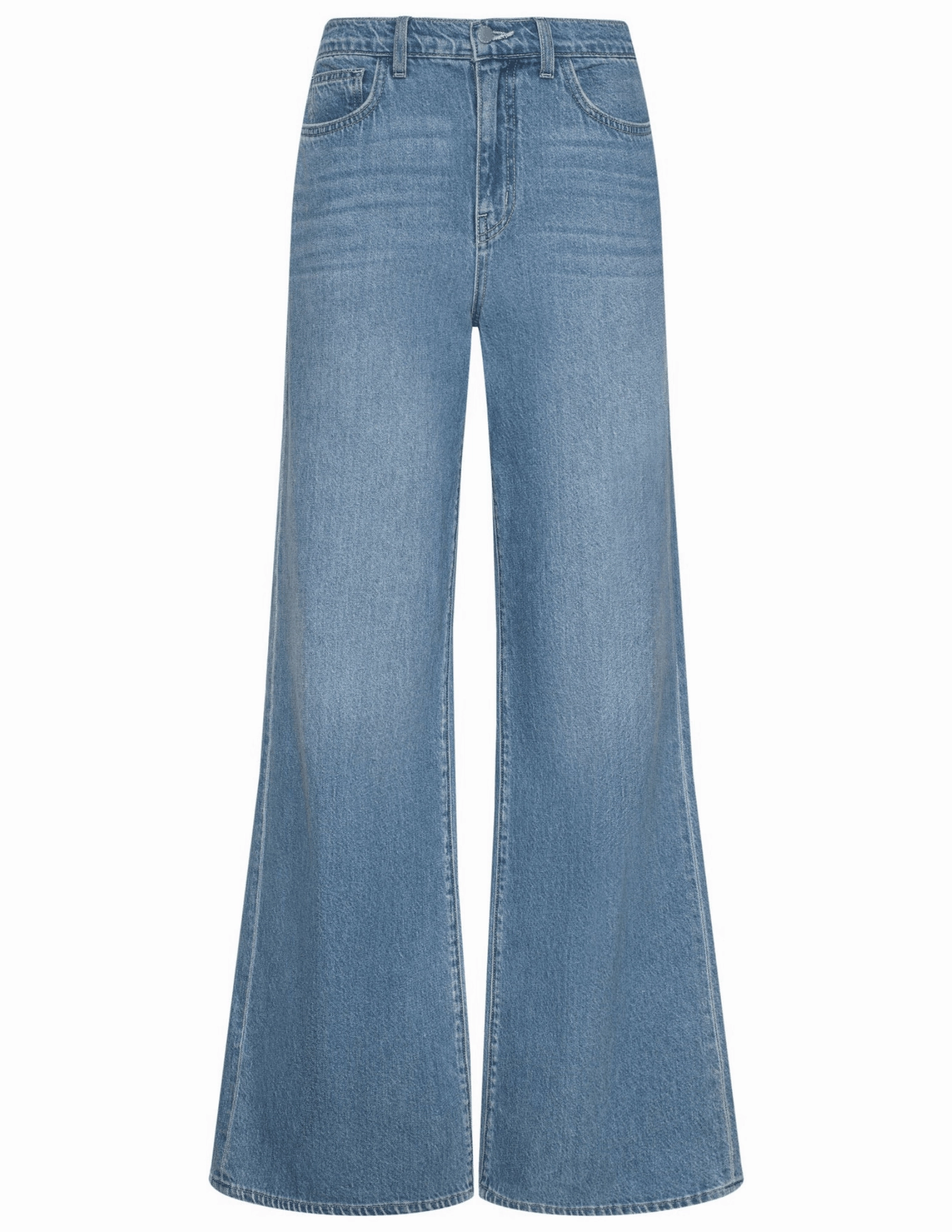 Nature Lover Party Look All Day Use L'AGENCE Alicent High Rise Wide Leg Crop Jeans in Caster