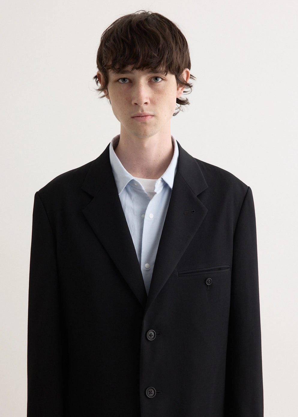 3 Buttons Jacket Anti Glare Trim