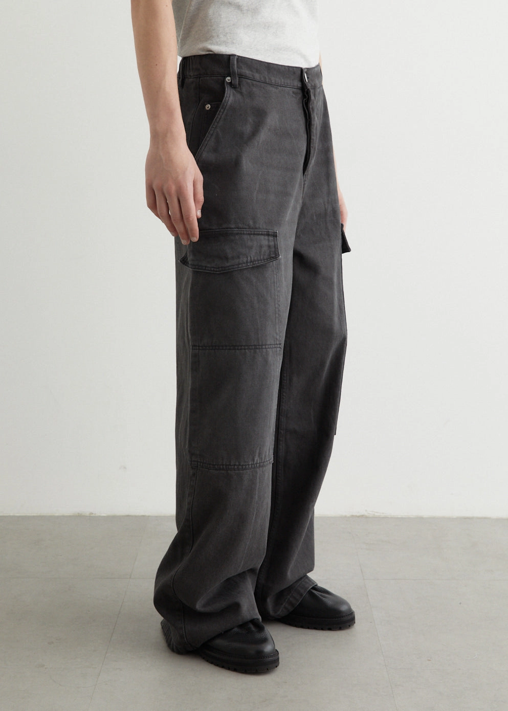 Smooth Breathable Retro Energy Worker Baggy Pants
