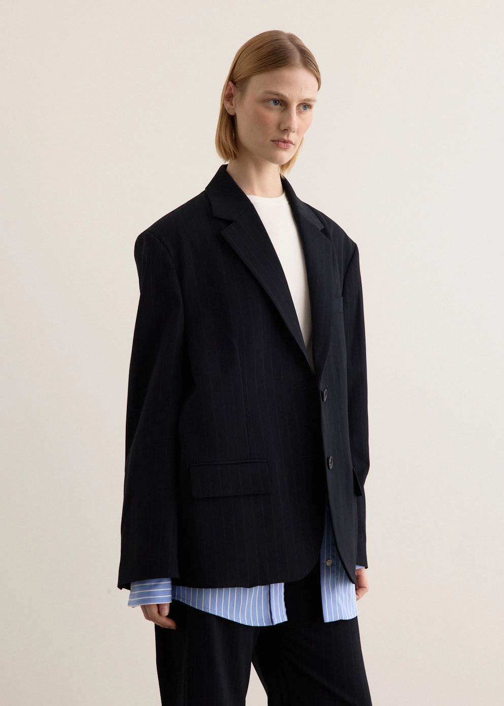 Anti Pill Fabric Tech Suit Jacket