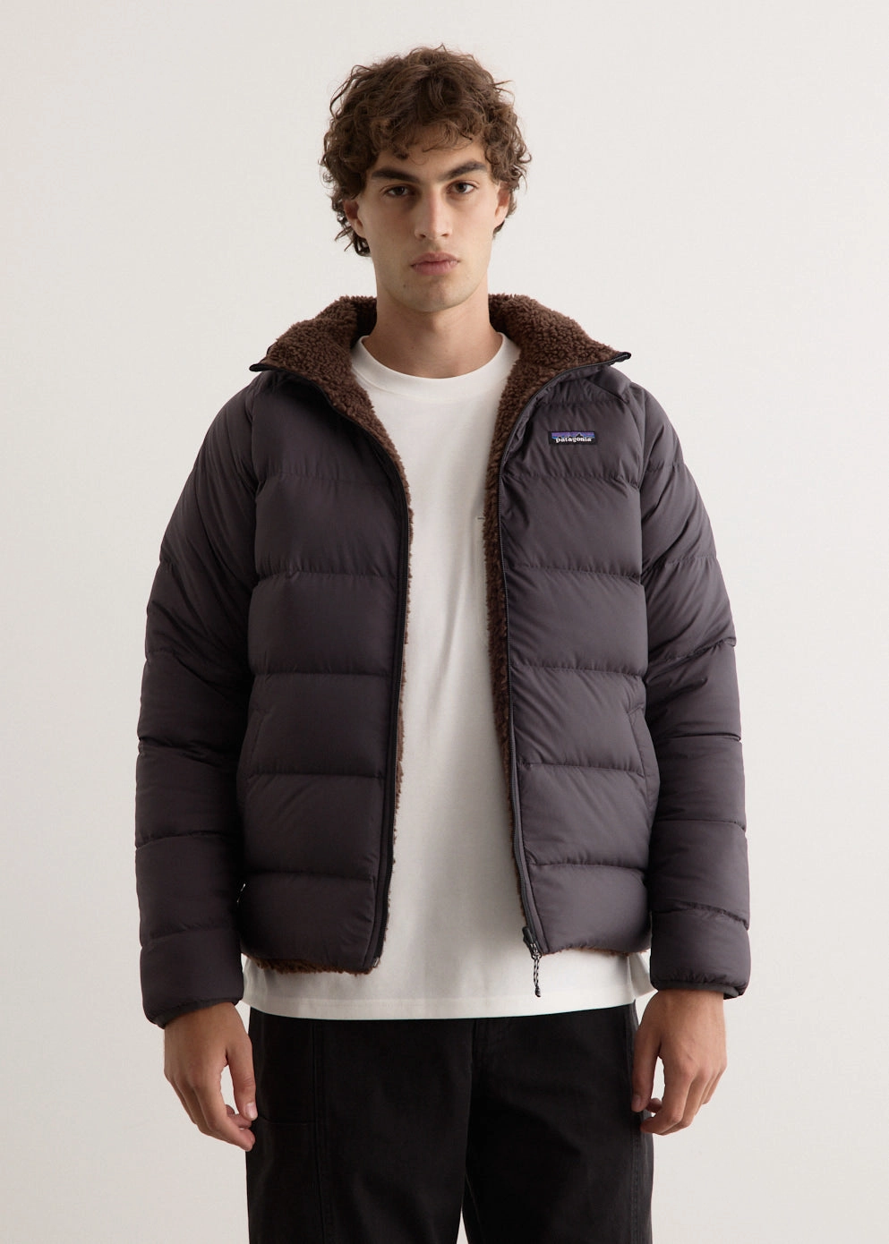 Reversible Silent Down Jacket Clean Lines