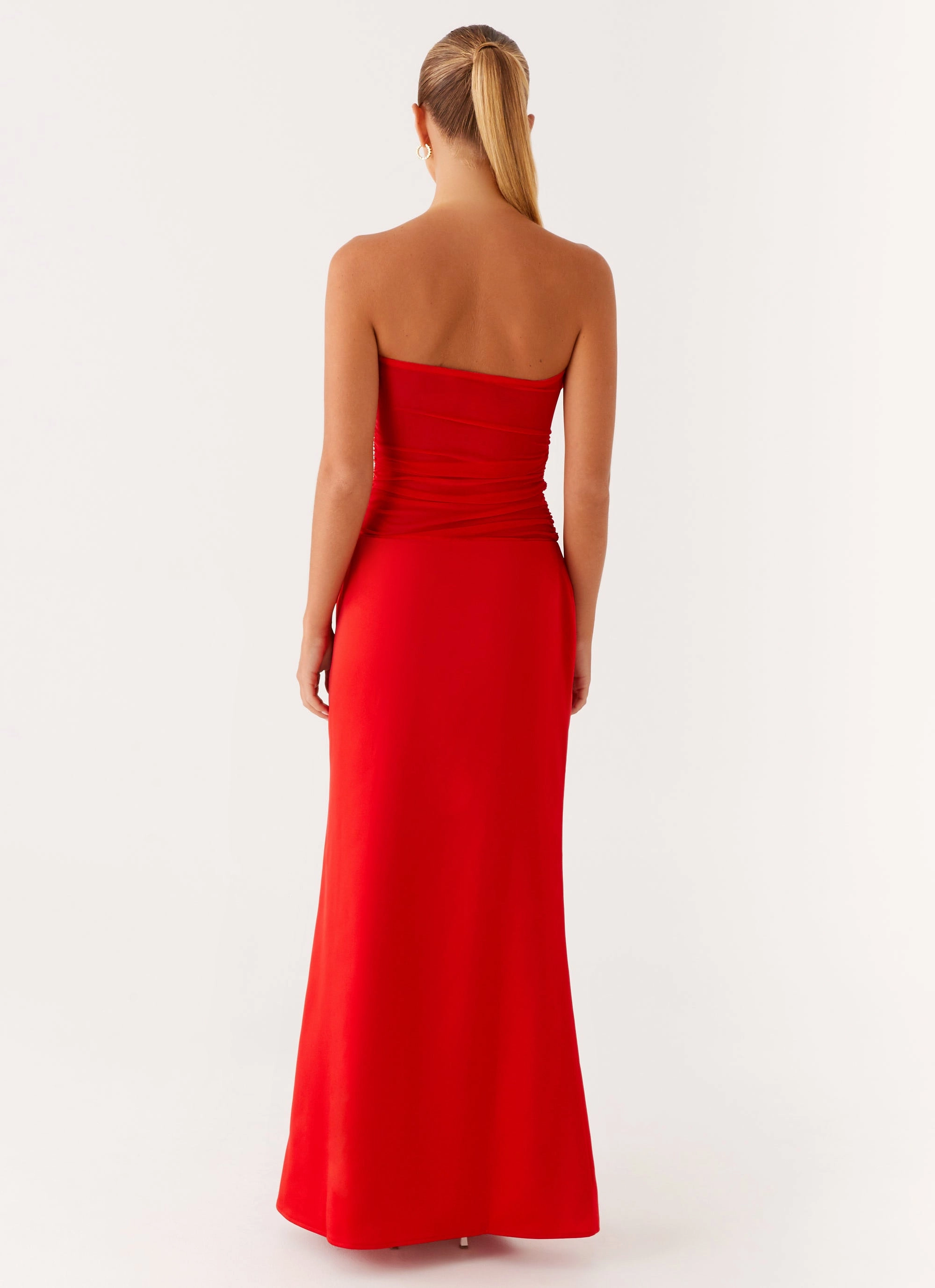 Upgrade-Option Rewind Maxi Dress - Tangerine