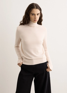 Ria Turtleneck Biodegradable Fiber Blend Just Right