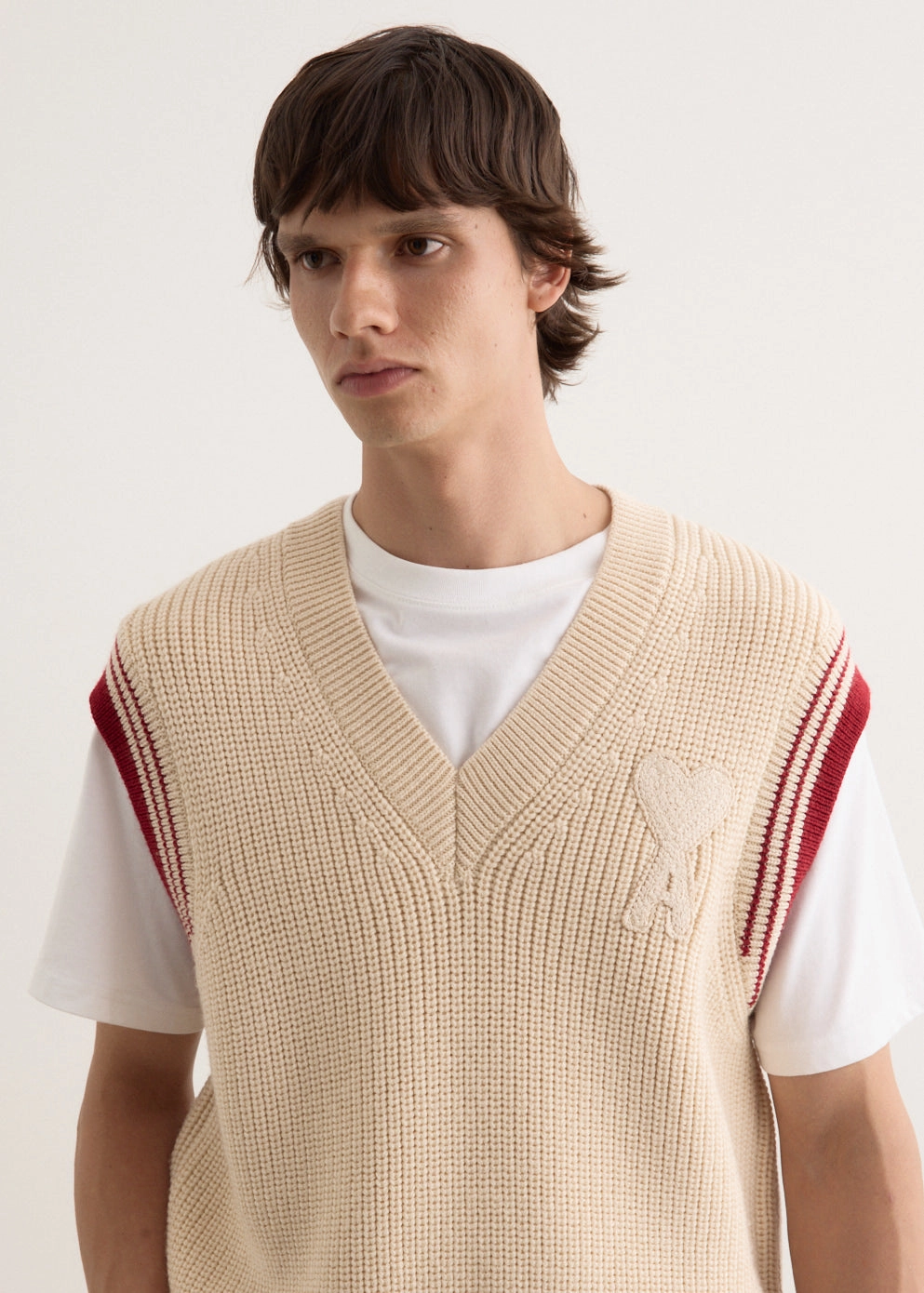 Ribbed Sweater Vest Weekend Look