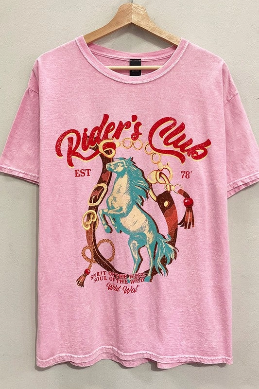 Indoor clothing Rider's Club Tee S-XL