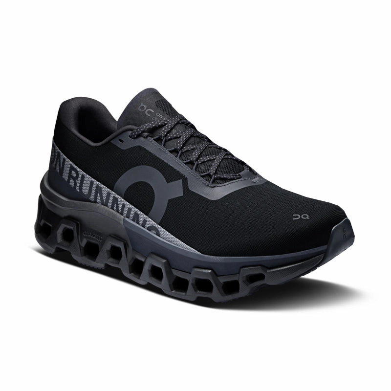 Men's Cloudmonster 2 Black/Black Ventilation Perforation System